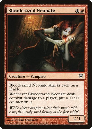 Bloodcrazed Neonate [Innistrad] - TCG Master