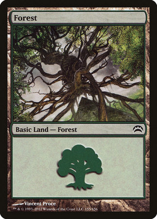 Forest (155) [Planechase 2012] - TCG Master