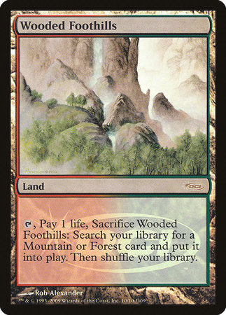 Wooded Foothills [Judge Gift Cards 2009] - TCG Master