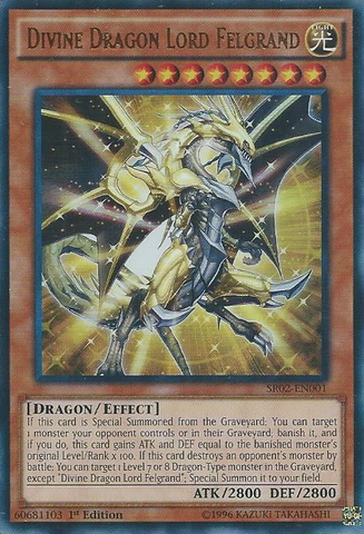 Divine Dragon Lord Felgrand [SR02-EN001] Ultra Rare