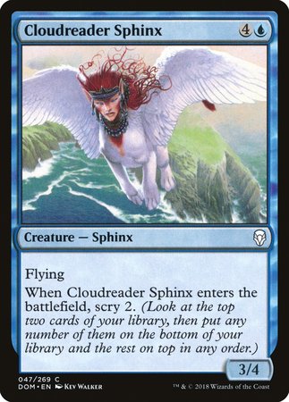 Cloudreader Sphinx [Dominaria] - TCG Master