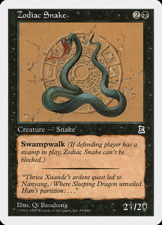 Zodiac Snake [Portal Three Kingdoms] - TCG Master