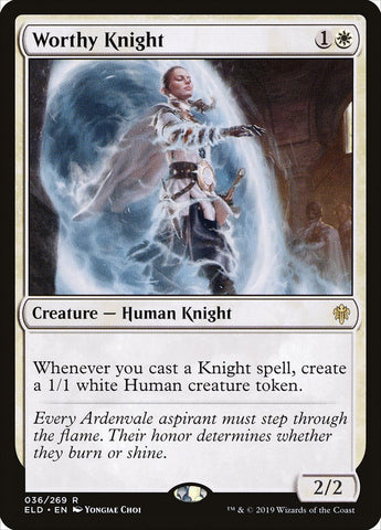 Worthy Knight [Throne of Eldraine] - TCG Master