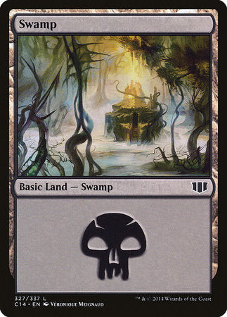 Swamp (327) [Commander 2014] - TCG Master