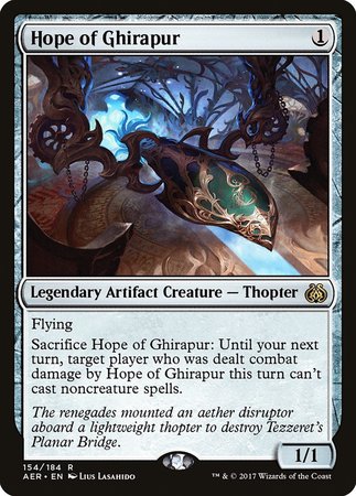 Hope of Ghirapur [Aether Revolt] - TCG Master