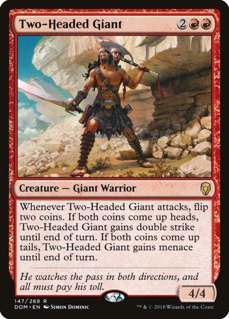 Two-Headed Giant [Dominaria] - TCG Master