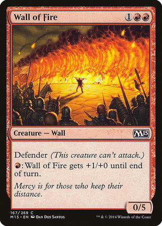 Wall of Fire [Magic 2015] - TCG Master