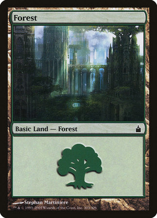 Forest (303) [Ravnica: City of Guilds] - TCG Master