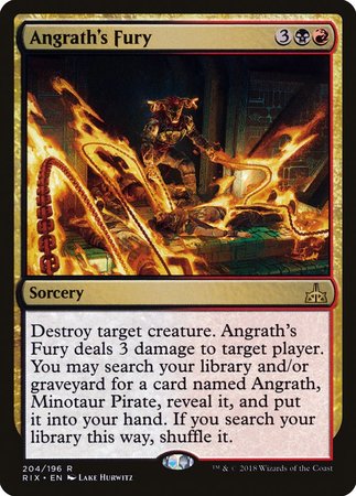 Angrath's Fury [Rivals of Ixalan] - TCG Master