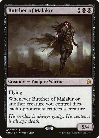 Butcher of Malakir [Commander Anthology] - TCG Master
