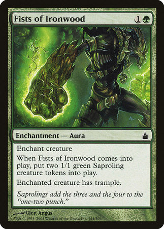 Fists of Ironwood [Ravnica: City of Guilds] - TCG Master