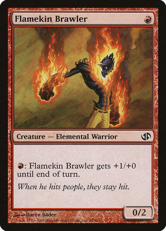 Flamekin Brawler [Duel Decks: Jace vs. Chandra] - TCG Master