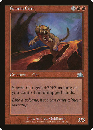 Scoria Cat [Prophecy] - TCG Master