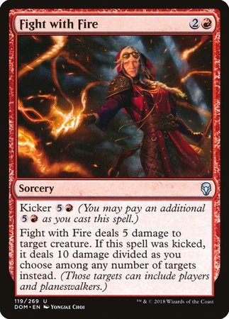 Fight with Fire [Dominaria] - TCG Master