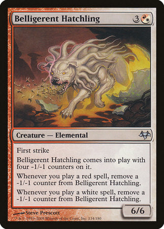 Belligerent Hatchling [Eventide] - TCG Master