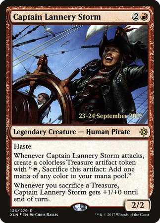 Captain Lannery Storm [Ixalan Promos] - TCG Master
