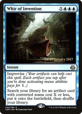 Whir of Invention [Aether Revolt Promos] - TCG Master