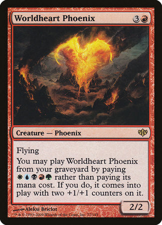 Worldheart Phoenix [Conflux] - TCG Master