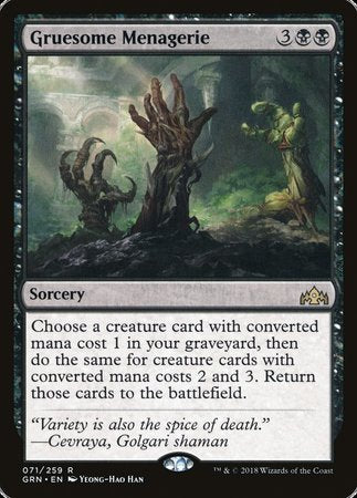 Gruesome Menagerie [Guilds of Ravnica] - TCG Master