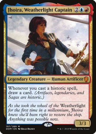 Jhoira, Weatherlight Captain [Dominaria] - TCG Master