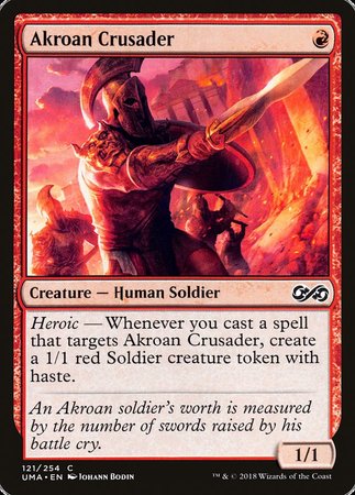 Akroan Crusader [Ultimate Masters] - TCG Master