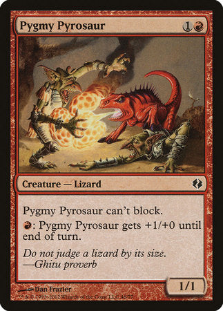 Pygmy Pyrosaur [Duel Decks: Venser vs. Koth] - TCG Master