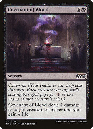 Covenant of Blood [Magic 2015] - TCG Master