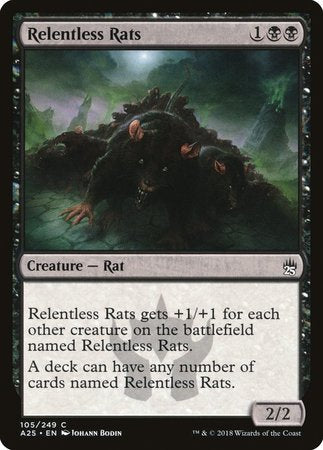 Relentless Rats [Masters 25] - TCG Master