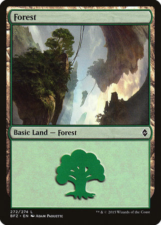 Forest (272) [Battle for Zendikar] - TCG Master