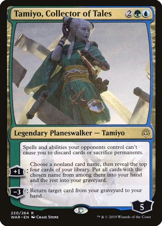 Tamiyo, Collector of Tales [War of the Spark] - TCG Master