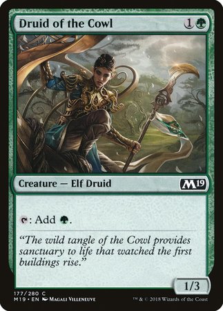 Druid of the Cowl [Core Set 2019] - TCG Master