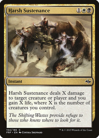 Harsh Sustenance [Fate Reforged] - TCG Master