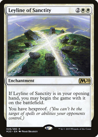 Leyline of Sanctity [Core Set 2020] - TCG Master
