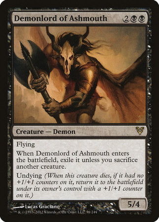 Demonlord of Ashmouth [Avacyn Restored] - TCG Master