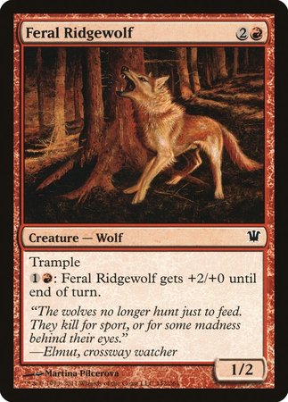 Feral Ridgewolf [Innistrad] - TCG Master