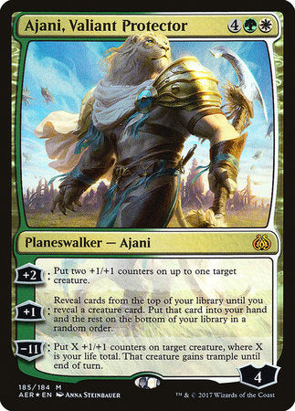 Ajani, Valiant Protector [Aether Revolt] - TCG Master