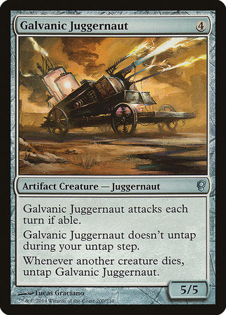 Galvanic Juggernaut [Conspiracy] - TCG Master
