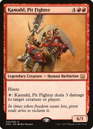Kamahl, Pit Fighter [Duel Decks: Mind vs. Might] - TCG Master