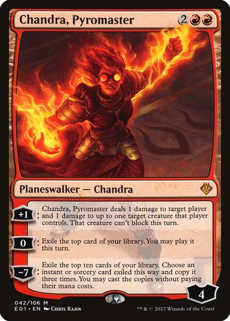 Chandra, Pyromaster [Archenemy: Nicol Bolas] - TCG Master