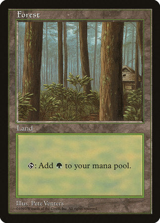 Forest - Red Pack (Venters) [Asia Pacific Land Program] - TCG Master