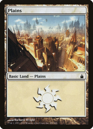 Plains (290) [Ravnica: City of Guilds] - TCG Master