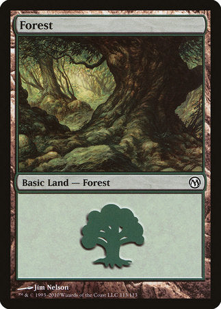 Forest (113) [Duels of the Planeswalkers] - TCG Master