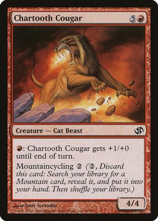 Chartooth Cougar [Duel Decks: Jace vs. Chandra] - TCG Master