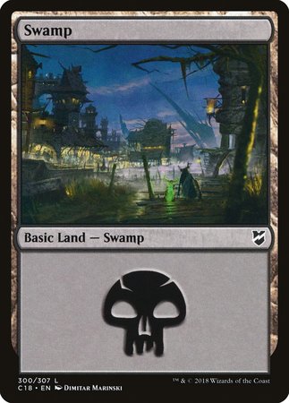 Swamp (300) [Commander 2018] - TCG Master