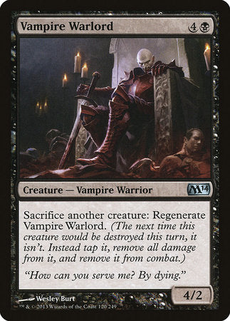Vampire Warlord [Magic 2014] - TCG Master