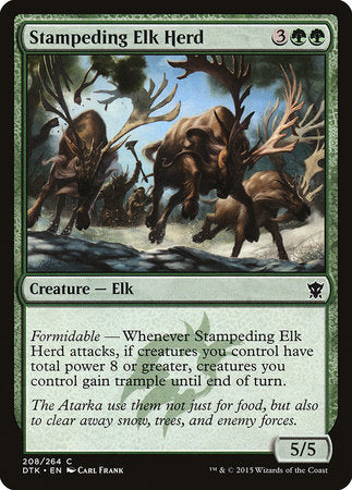 Stampeding Elk Herd [Dragons of Tarkir] - TCG Master