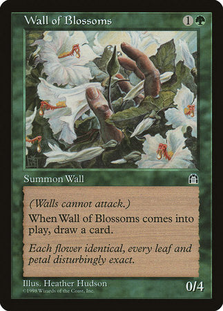 Wall of Blossoms [Stronghold] - TCG Master