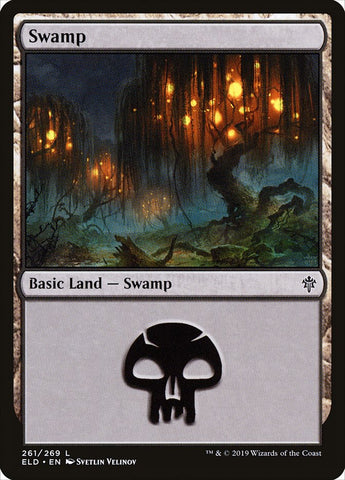 Swamp (261) [Throne of Eldraine] - TCG Master