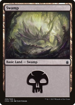 Swamp (298) [Commander Anthology] - TCG Master