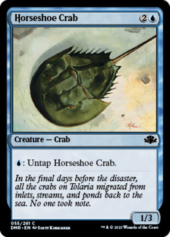 Horseshoe Crab [Dominaria Remastered]